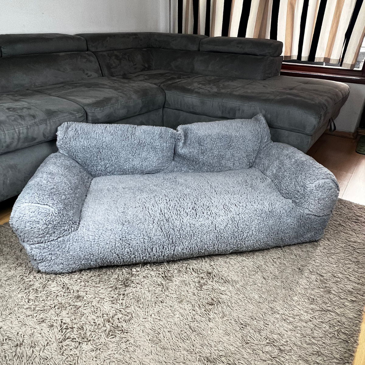 Rustgevend huisdierbankbed