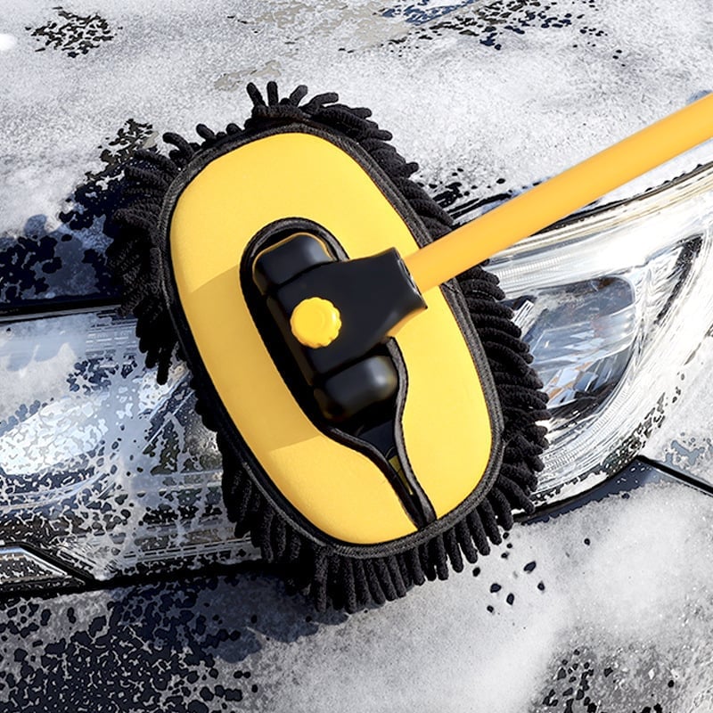 Zaubermopp® 2.0 Uittrekbare Autowasbezem met Buigstang