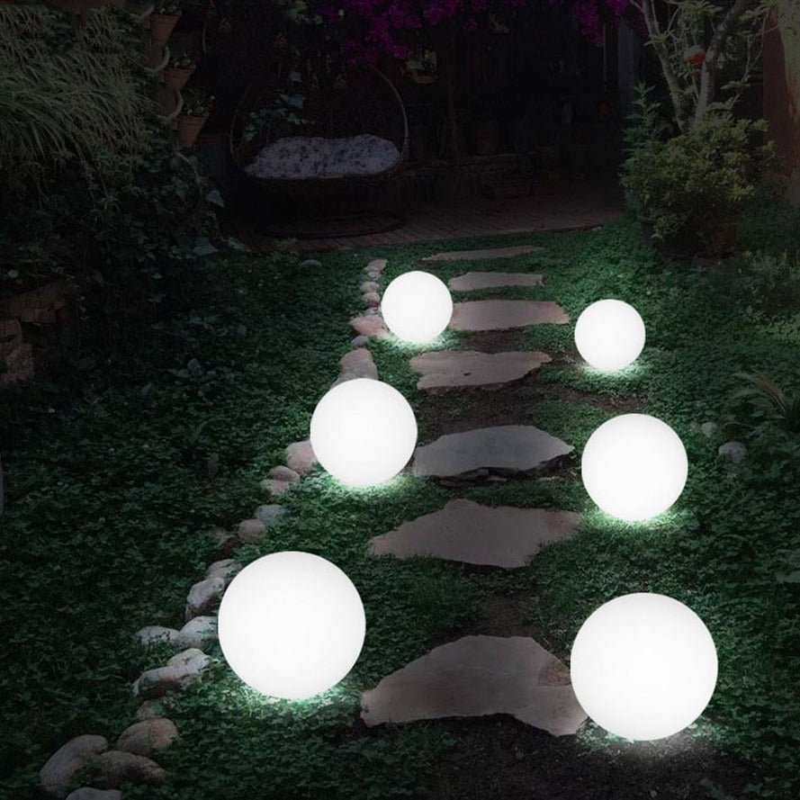 Kugel Gartenleuchte