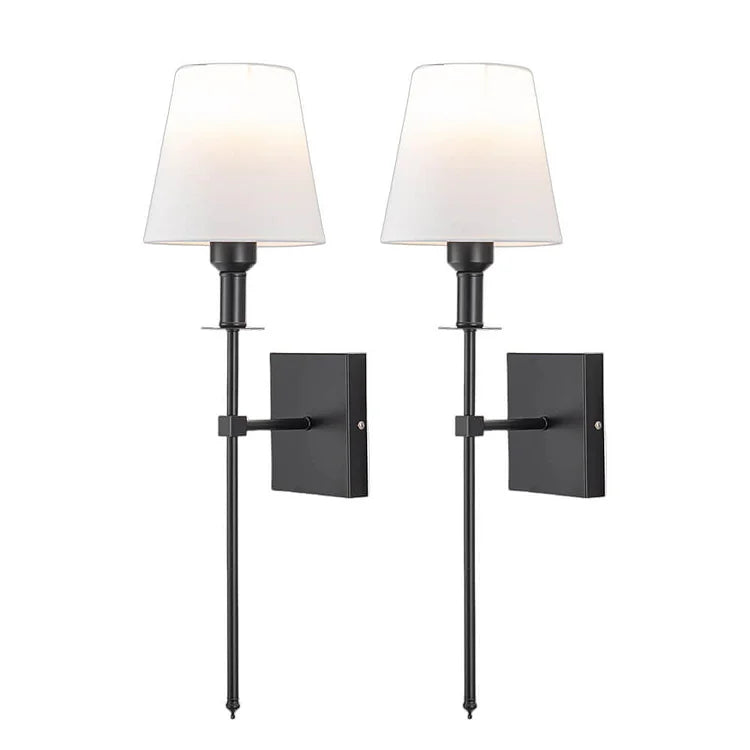 Oplaadbare draadloze wandlamp (set van 2)