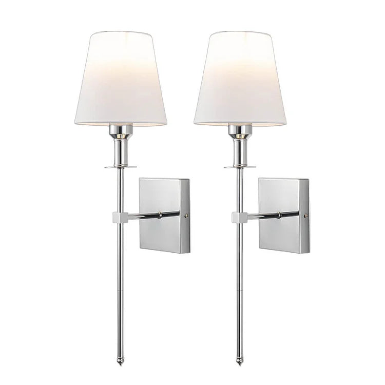 Oplaadbare draadloze wandlamp (set van 2)