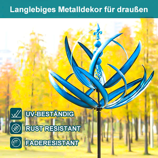 🍃Neuartig🍃Rotierende Wetterfahne aus Metall