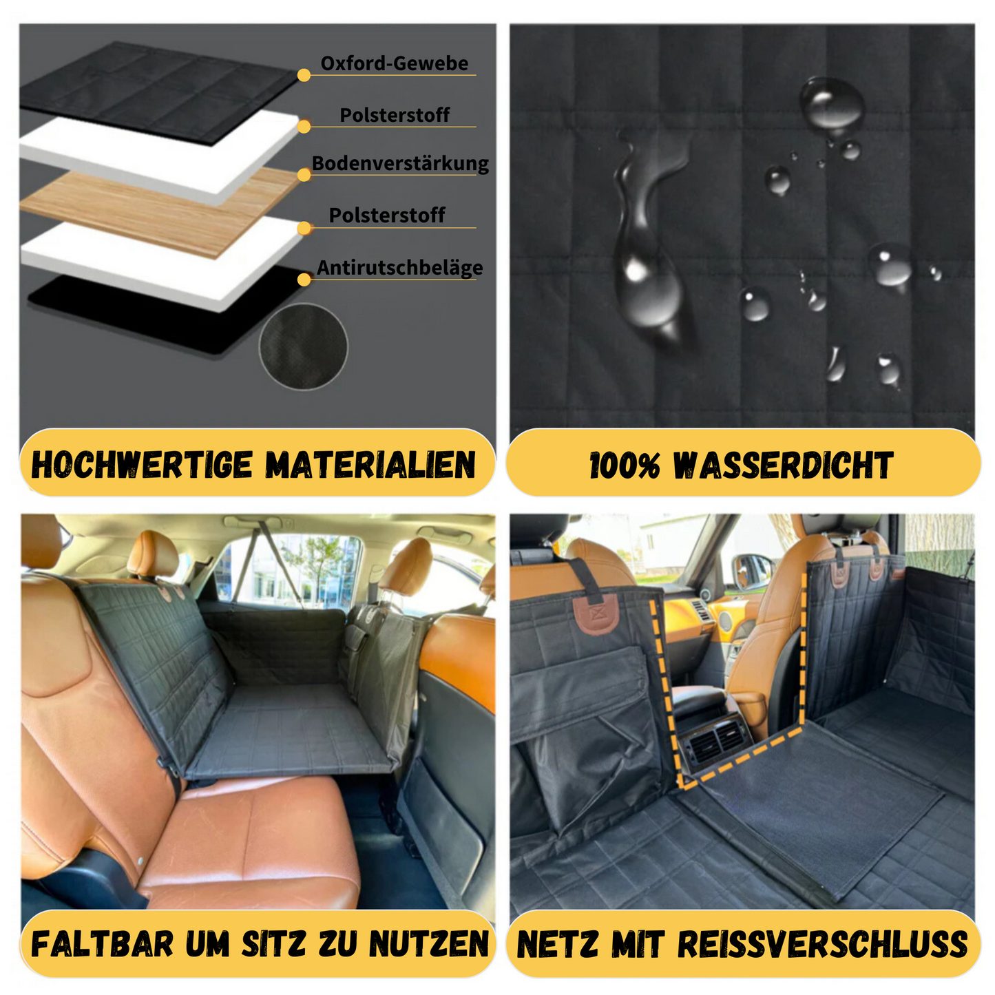 PawProtection™ - Stevige autostoelhoes