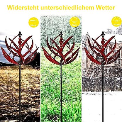 🍃Neuartig🍃Rotierende Wetterfahne aus Metall