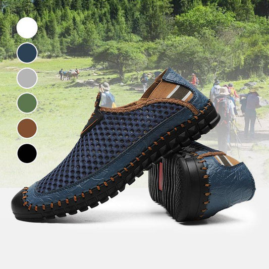 Rugged™ Hohle, atmungsaktive, rutschfeste Outdoor-Wanderschuhe für Herren